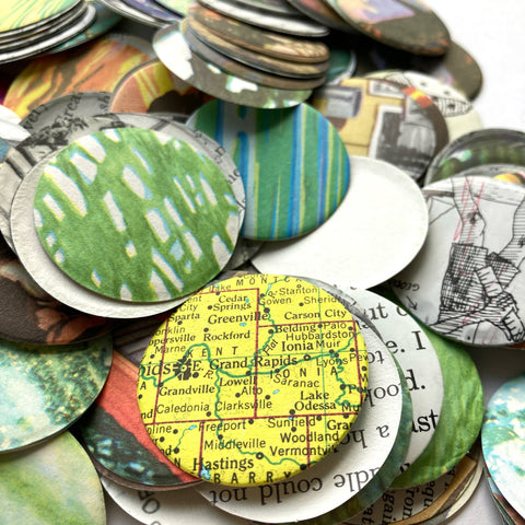 Book Lover Confetti - OVALS