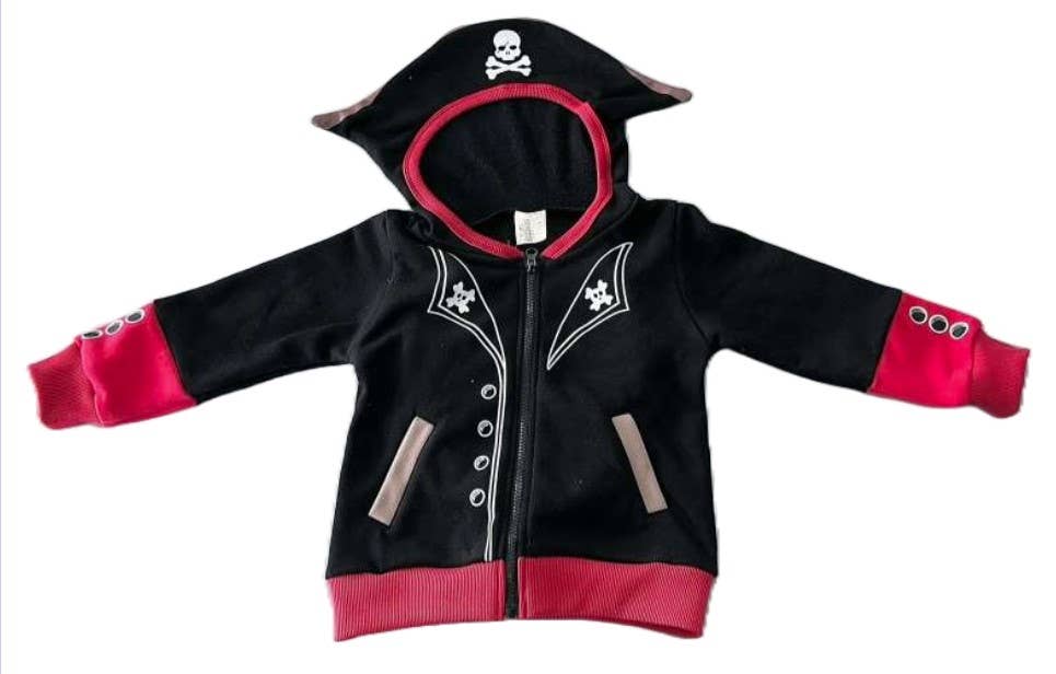 Backpack Hoodie - Pirate Treasure Chest