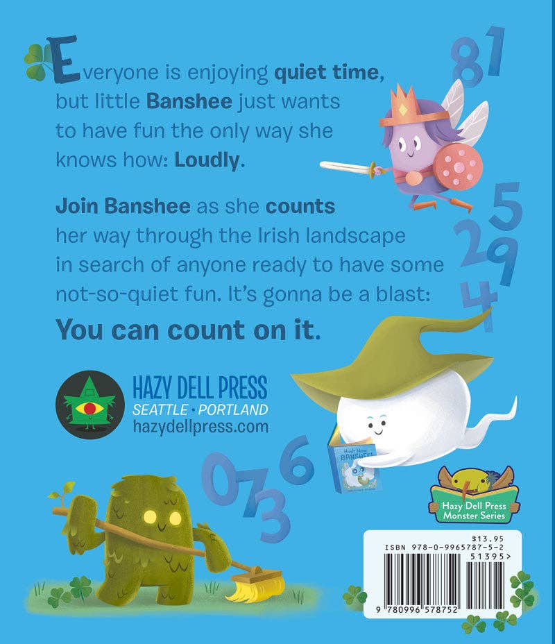 Board Book - Hush Now, Banshee!: A Not-So-Quiet Counting Book