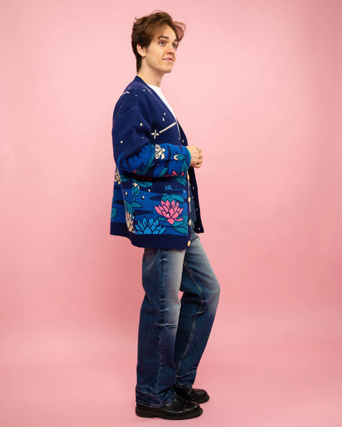 Cardigan - Water Lily