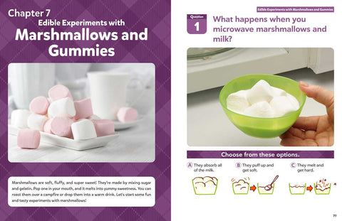 Edible Experiments: Kitchen Science for Kids by Sachiko Murakami: Paperback; 160 pages / English