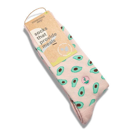 Socks that Provide Meals - Avocados