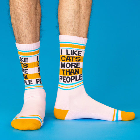 Socks - I Like Cats More Than People