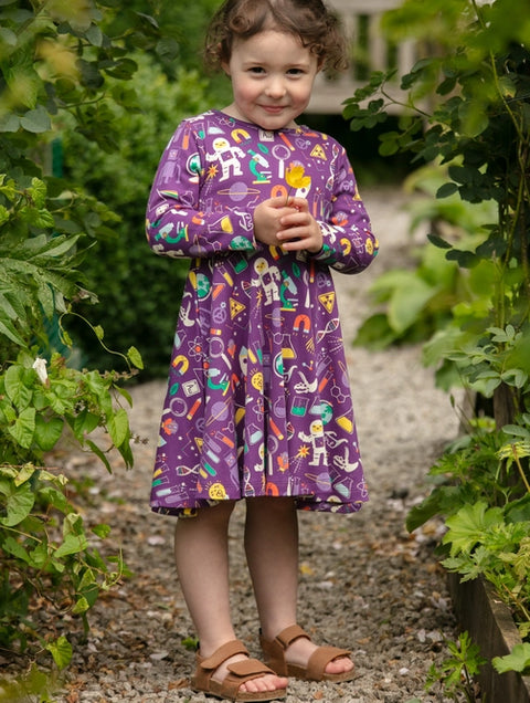 Skater Dress (Long Sleeve) - Science