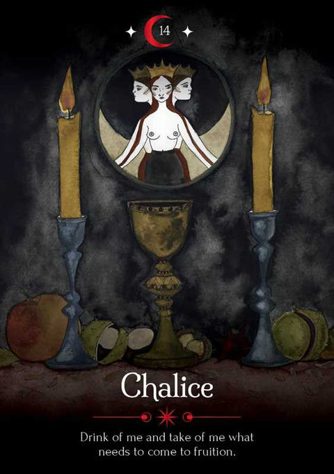 Seasons of the Witch: Samhain Oracle DELUXE EDITION by Lorriane Anderson: Flashcards; 184 pages / English