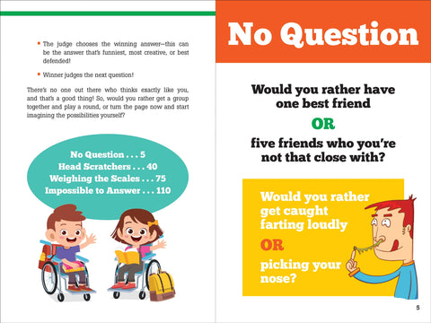 Book (Hardcover) Would You Rather?