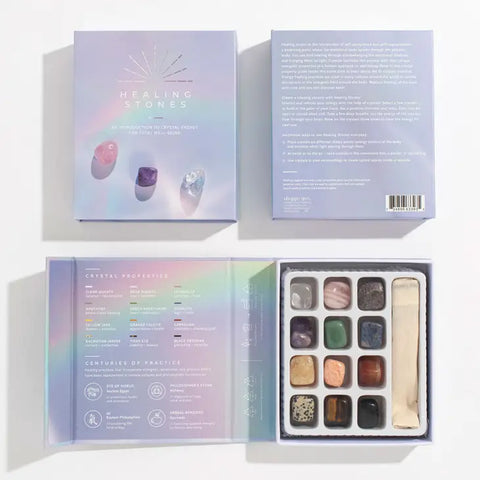 Crystals Set - 12 Healing Stones