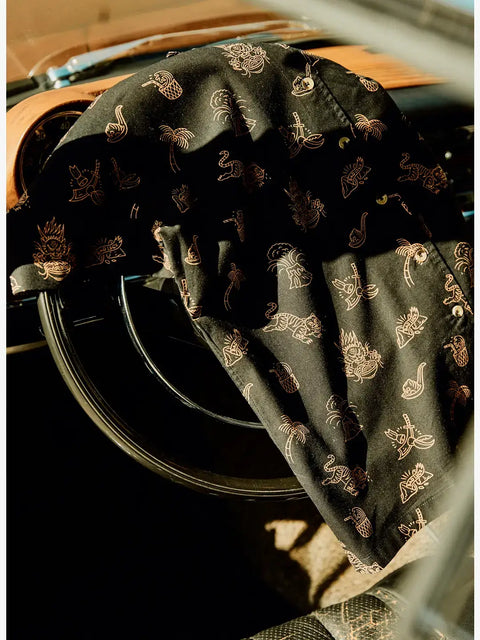 Casual Button Down Shirt - Spicy Noods (Women's)