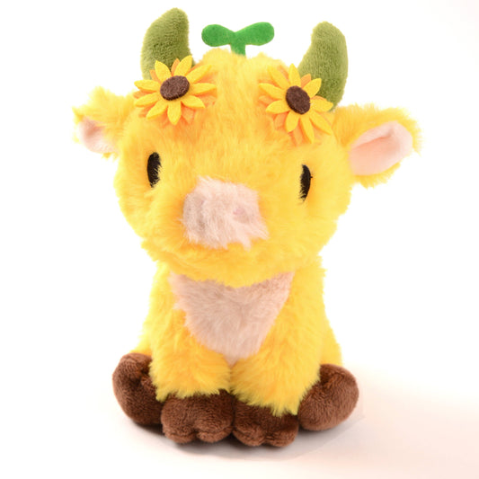 Stuffed Animal - Sunflower Cow