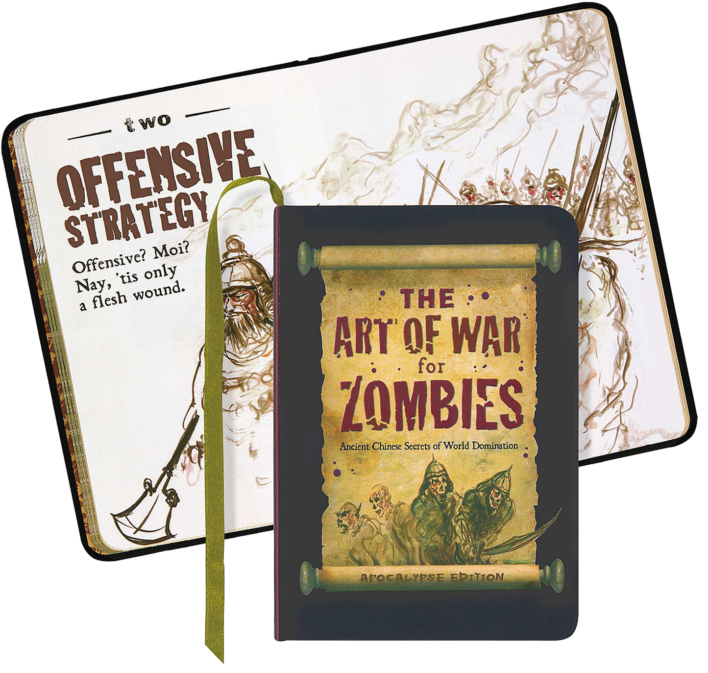 Book (Hardcover) - The Art of War for Zombies