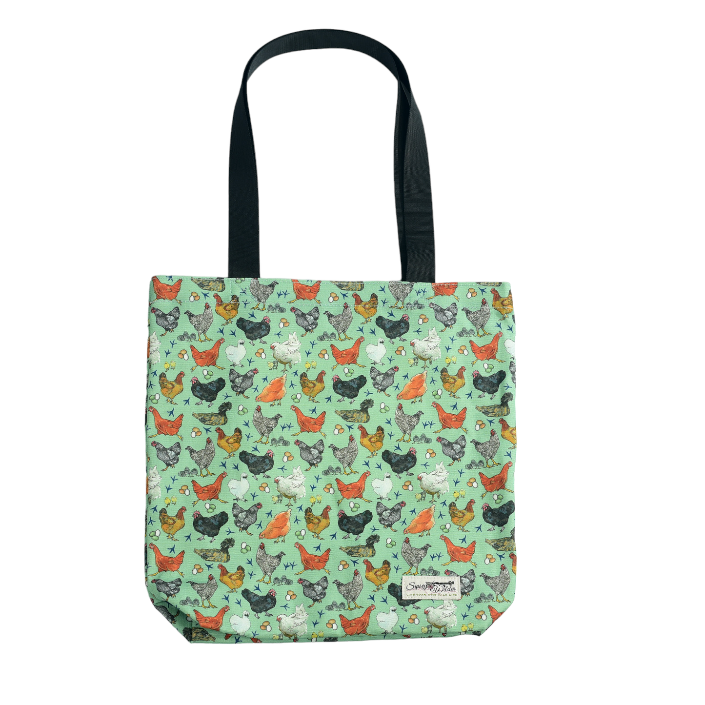 Canvas Shopping Tote - Hen House