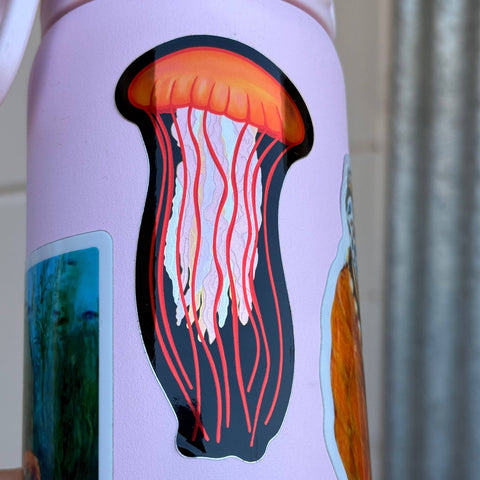 Sticker - Jellyfish Crome Reflective