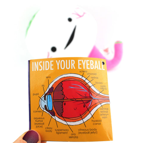 Stuffed Animal - Green Eyeball: Party Pupil in the House