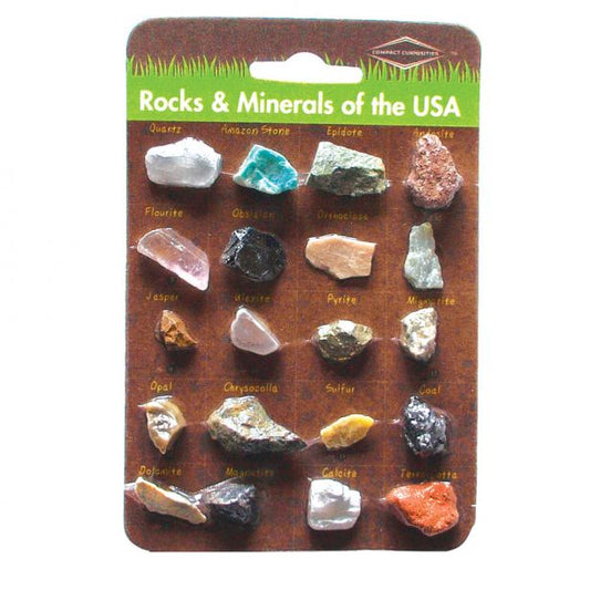 Compact Curiosities - Rocks of the USA