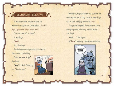 Noob's Diary of an 8-Bit Warrior by Cube Kid: Paperback; 96 pages / English