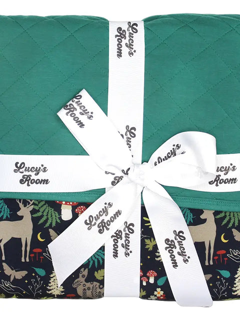 Blanket (Twin) - Night Forest Quilt