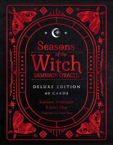 Seasons of the Witch: Samhain Oracle DELUXE EDITION by Lorriane Anderson: Flashcards; 184 pages / English