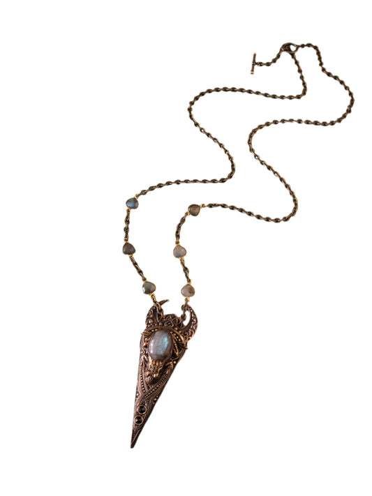 Necklace - ‘Bog Queen’ Frog