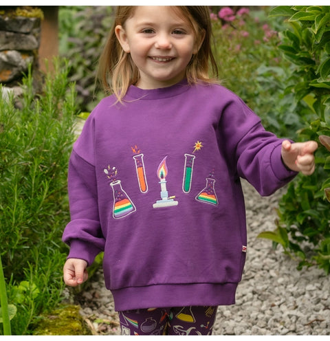 Sweatshirt (Crew Neck) - Science Embroidered