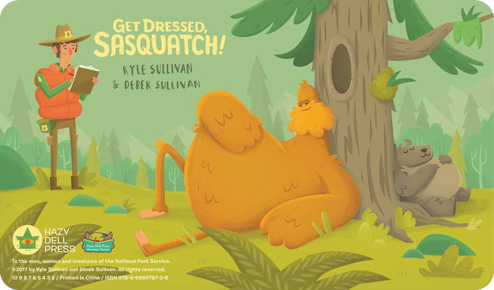 Board Book - Get Dressed, Sasquatch!