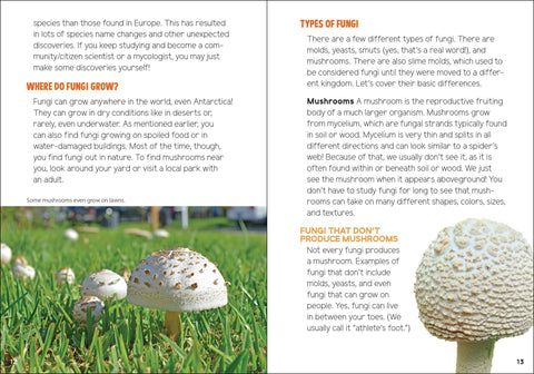 Book (Paperback) - Mushrooms & Fungi for Kids