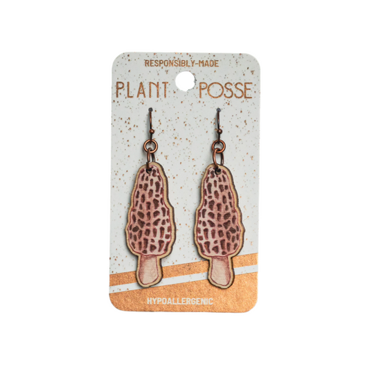 Dangle Earrings - Morels