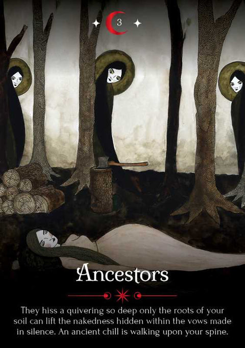 Seasons of the Witch: Samhain Oracle DELUXE EDITION by Lorriane Anderson: Flashcards; 184 pages / English