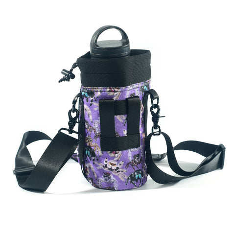 Water Bottle Carrier - Jumping Spiders