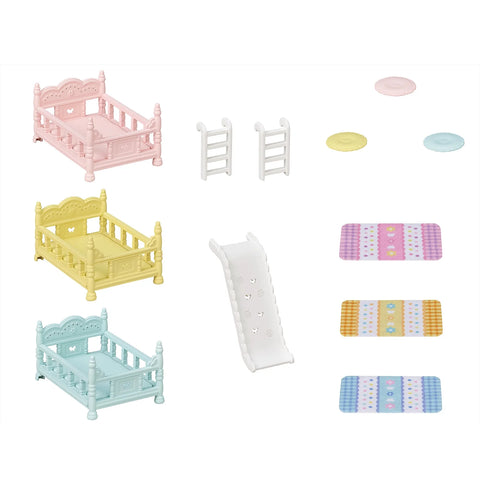 Calico Critters - Triple Bunk Beds