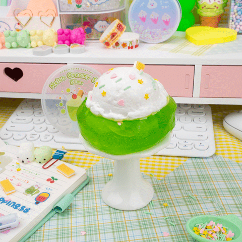 Slime - Melon Creamy Soda 2 Slimes in 1