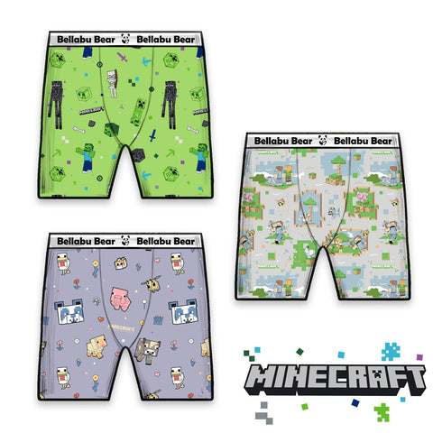 Boxer Briefs - Minecraft 3 Pack