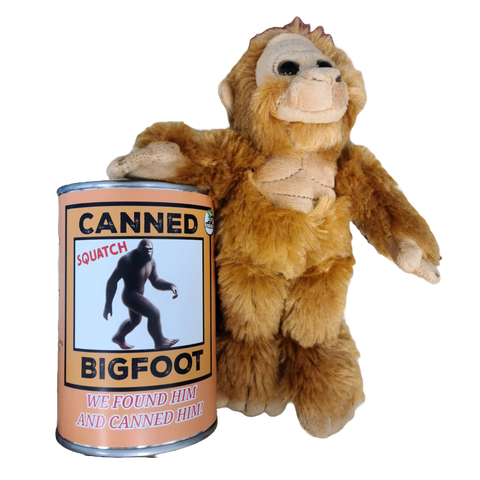 Stuffed Animal - Canned Bigfoot