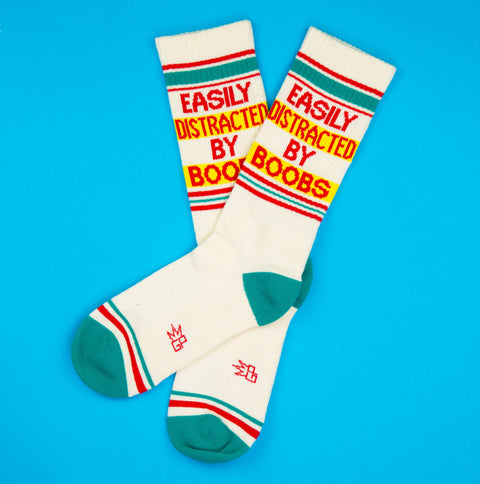 Socks - Easily Distracted by Boobs