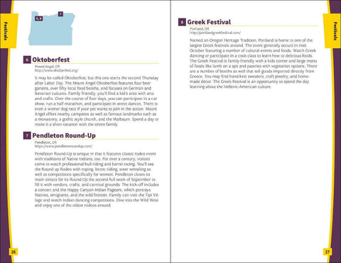 Book (Paperback) - Oregon Day Trips by Theme