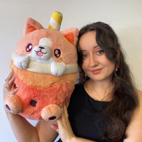Squishable - Corgi Bubble Tea