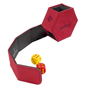 Game - Catan Hexatower Premium Dice Tower (Red)