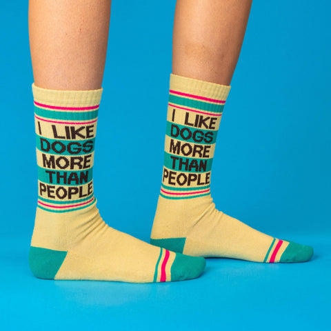 Socks - I Like Dogs More Than People