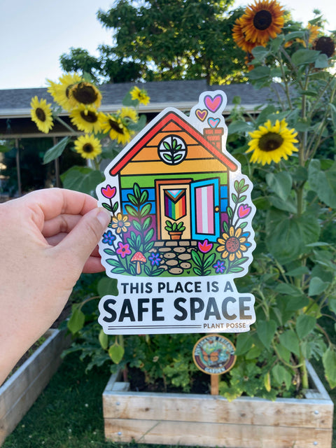 Window Decal - Safe Space
