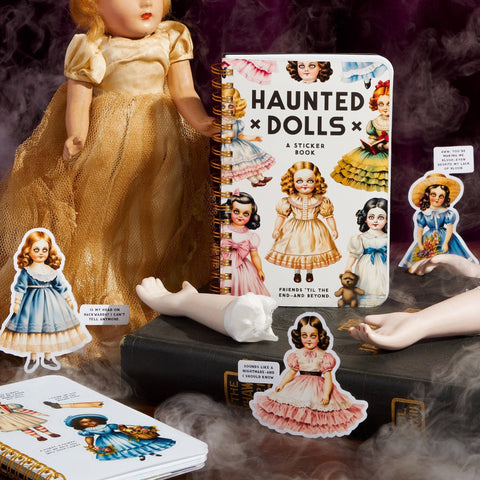 Sticker Book - Brass Monkey Haunted Dolls
