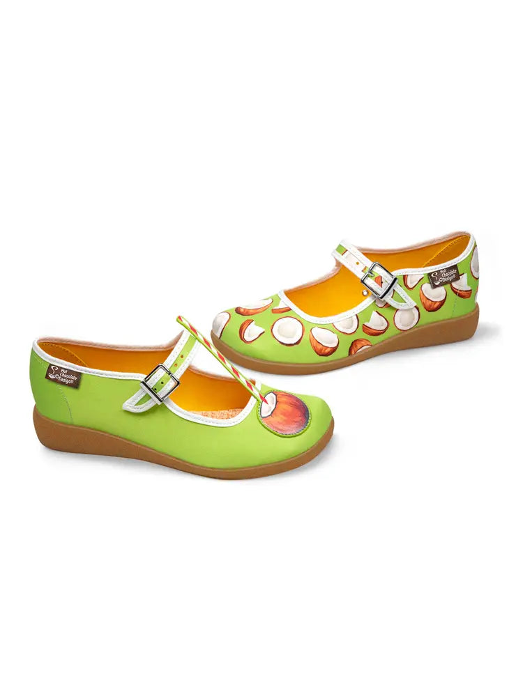 Women's Shoe - Chocolaticas® Coco Mary Jane Flat