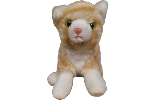 Stuffed Animal - Canned Orange Tabby Cat