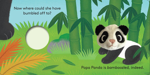 Board Book - Baby Panda Finger Puppet