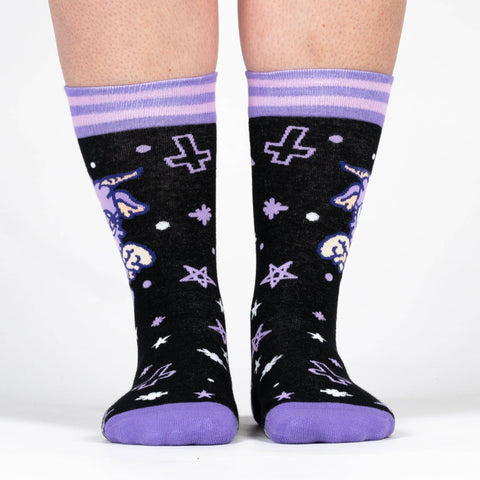 Crew Socks - Baby Baphomet