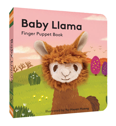Board Book - Baby Llama Finger Puppet
