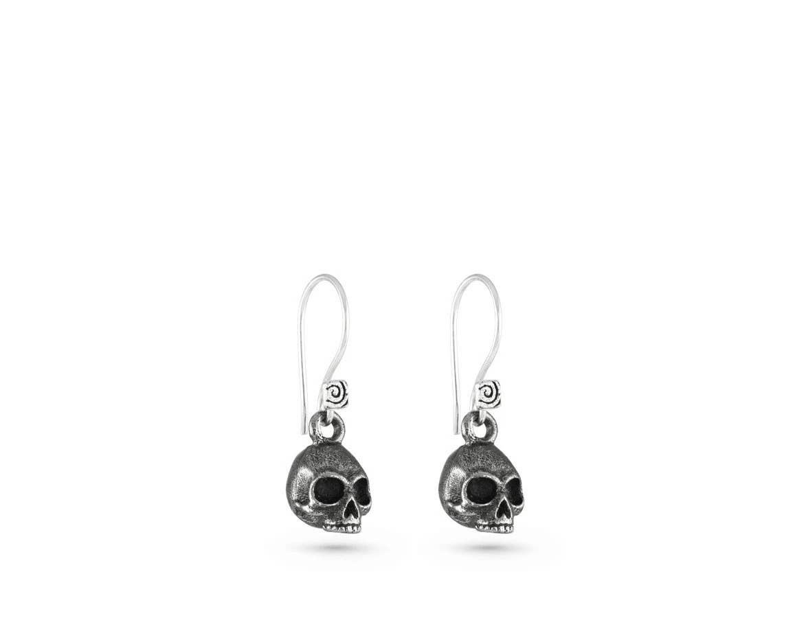 Jewelry - Skull Earrings (Silver)