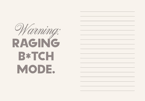 Journal - F*ck Menopause