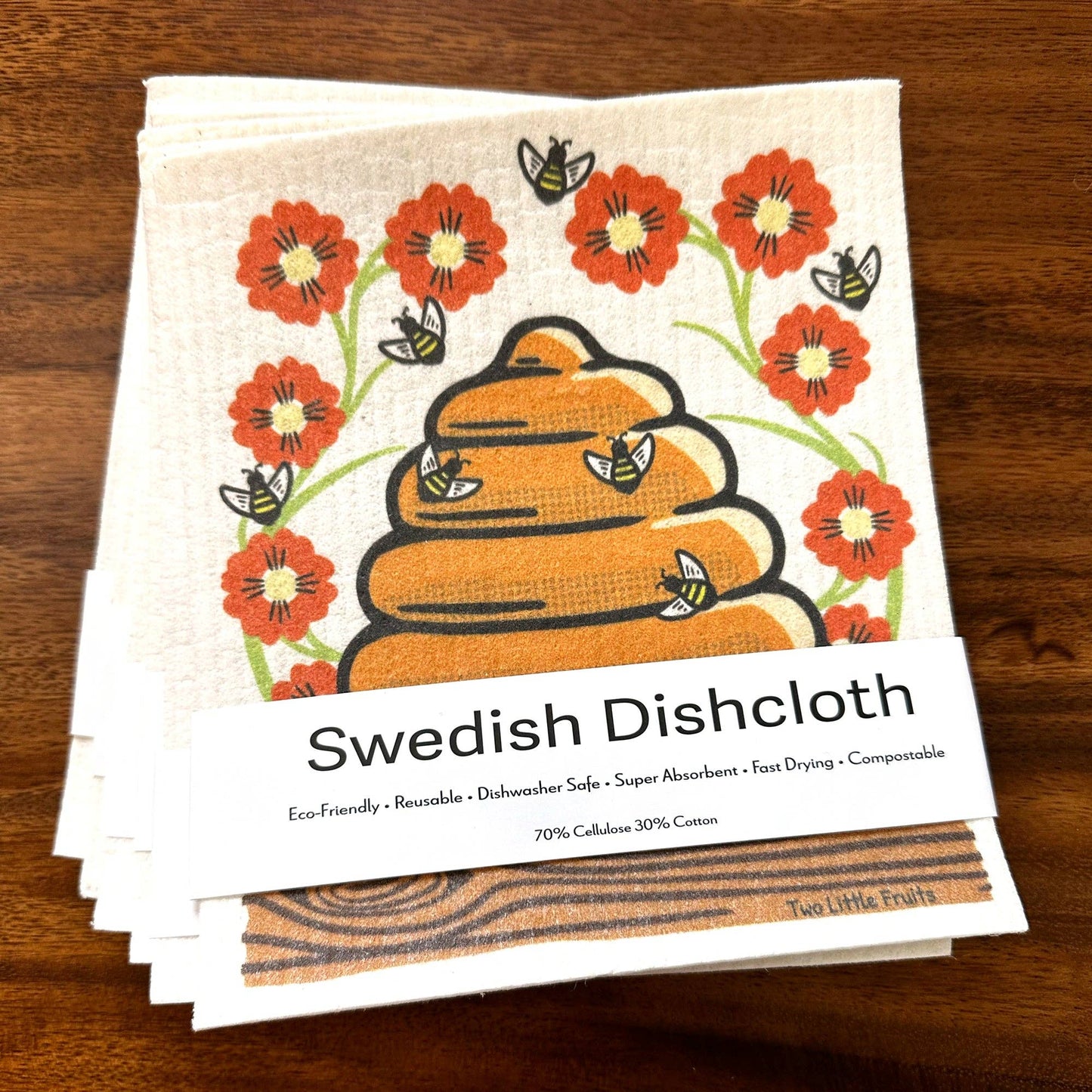 Swedish Dishcloth - Beehive