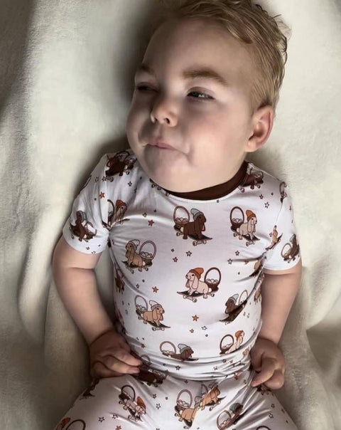 2 Piece Pajamas - Eggs a Vibe