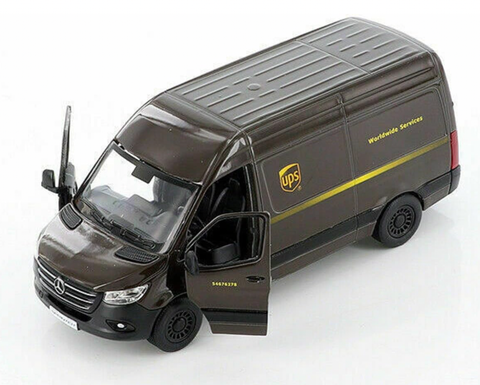 Toy Car - 5" Mercedes-Benz Sprinter UPS Edition