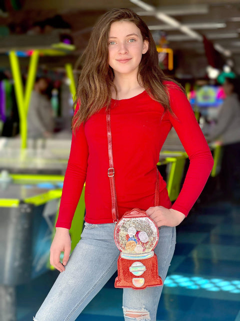 Handbag - Gumball Machine (Red)